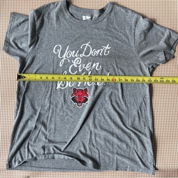 Lauren James You don't even go here short
sleeve t-shirt. Gray. Womens XL - Picture 8 of 9
